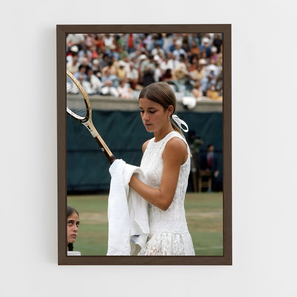 Poster Chris de evert – affiche Tennis (vue 5)